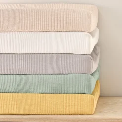 West Elm Organic Cotton Matelasse Changing Pad Cover