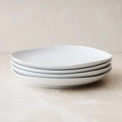 West Elm Organic Porcelain Dinner Plate Sets