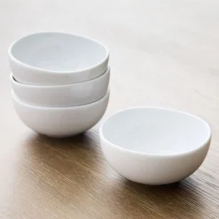 West Elm Organic Porcelain Dip Bowls (Set of 4)