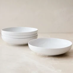 West Elm Organic Porcelain Pasta Bowl Sets