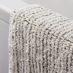 West Elm Organic Tufted Stripe Bath Mat