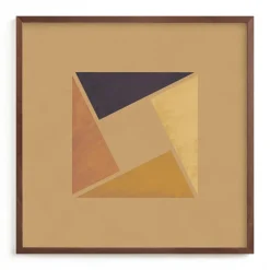 West Elm Origami 002 Framed Wall Art by Minted for