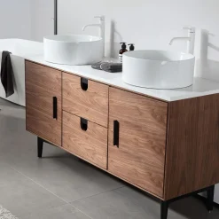 West Elm Orsa Double Bathroom Vanity (–)