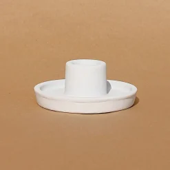 West Elm Osmos Studio Whirl Ceramic Candle Holder