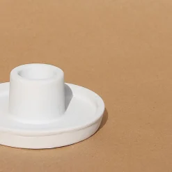 West Elm Osmos Studio Whirl Ceramic Candle Holder