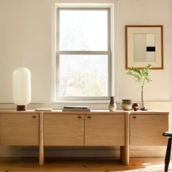 West Elm Otto Solid Wood Media Console (–)