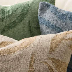 West Elm Outdoor Abstract Botanical Pillow