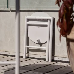 West Elm Outdoor Foldable Round Stool