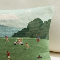 West Elm Outdoor Golf Lumbar Pillow