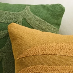 West Elm Outdoor Graphic Palm Pillow