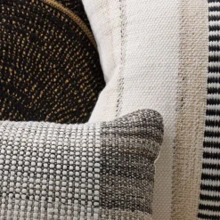 West Elm Outdoor Half Block Stripe Pillow Set