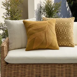 West Elm Outdoor Retro Texture Pillow Set