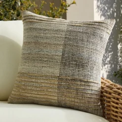 West Elm Outdoor Split Natural Pillow
