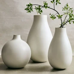 West Elm Oversized Pure White Ceramic Collection