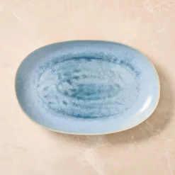 West Elm Oyku Stoneware Oval Platter