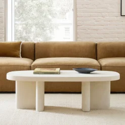 West Elm Palmetto Indoor/Outdoor Concrete Coffee Table (48")