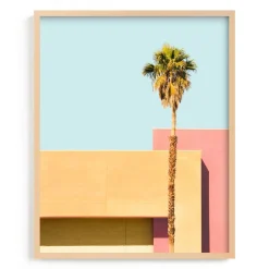 West Elm "Palm Springs - A Color Study" Framed Art by Minted for