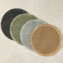 West Elm Paper Round Placemat Sets