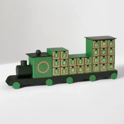 West Elm Paper Tabletop Train Advent Calendar