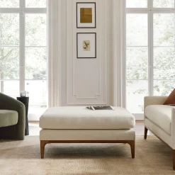 West Elm Parker Ottoman