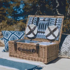 West Elm Party Pack Picnic Basket (22 Piece Set)