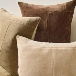 West Elm Patchwork Chenille Pillow Cover