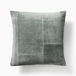 West Elm Patchwork Chenille Pillow Cover