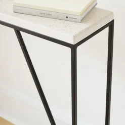 West Elm Patrick Cain Designs Hilicus Terrazzo Entryway Table (28")
