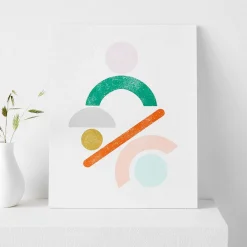 West Elm Pauline Stanley Studio Print - Mobile Shapes