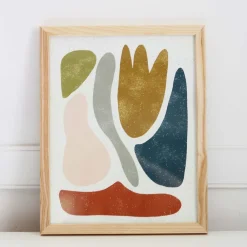 West Elm Pauline Stanley Studio Wall Art - Blob Shapes