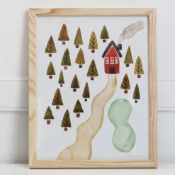 West Elm Pauline Stanley Studio Wall Art - Forest Home