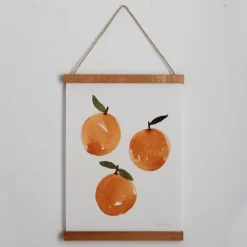 West Elm Pauline Stanley Studio Wall Art - Oranges