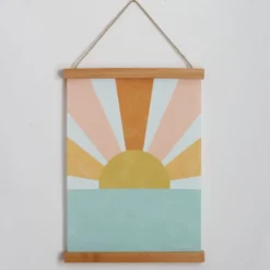 West Elm Pauline Stanley Studio Wall Art - Sun Bean Ocean