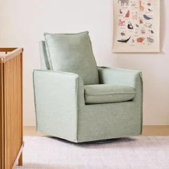 Kids West Elm Paxton Slipcover Swivel Glider