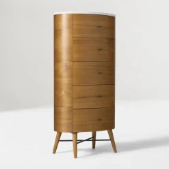 West Elm Penelope Narrow 5-Drawer Dresser (26")