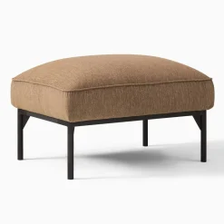West Elm Penn Upholstered Outdoor Ottoman