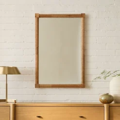 West Elm Peyton Wood Wall Mirror