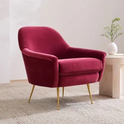 West Elm Phoebe Chair - Metal Legs
