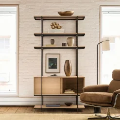 West Elm Pierce Narrow Storage Shelf Unit (42")