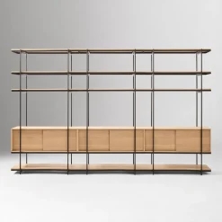 West Elm Pierce Narrow Storage Shelf Unit – (126")