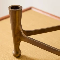 West Elm Pierce & Ward Brass Candleholder