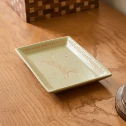 West Elm Pierce & Ward Ceramic Leopard Tray