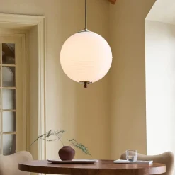 West Elm Pierce & Ward Glass Pendant (16")