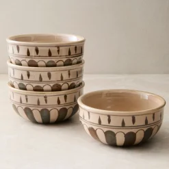 West Elm Pierce & Ward Painted Cereal Bowl Sets