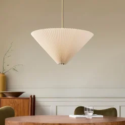 West Elm Pierce & Ward Pleated Pendant (25")