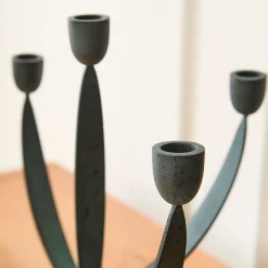 West Elm Pierce & Ward Verdigris Candelabra