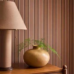 West Elm Pierce & Ward Wide Multi-Stripe Peel & Stick Wallpaper