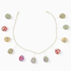 Kids West Elm Pink Chicken Felt Easter Egg Garland