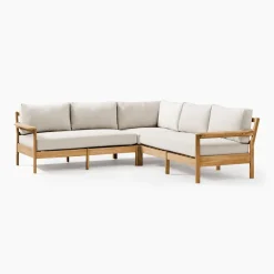 West Elm Playa Outdoor 3-Piece L-Shaped Sectional Protective Cover