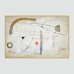 West Elm Playground Abstract Canvas
